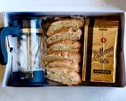 Coffee & Biscotti Box