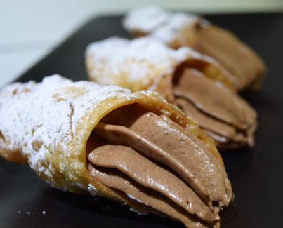 Chocolate Cannoli